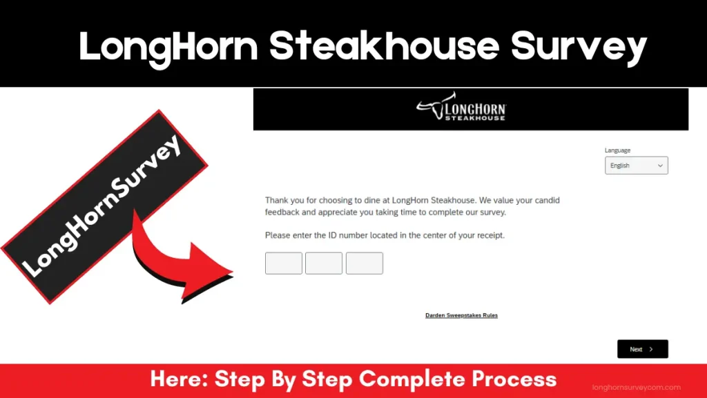 LongHorn Steakhouse Survey